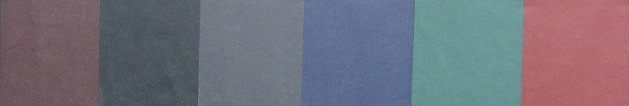 Material Colors for Napa Faux Leather Menu Covers