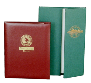 Case Bound Covers for fine dining